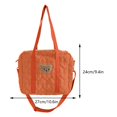 thumbnail image 2 of Bolso Bandolera Bolso de dibujos animados para mujer, Bolso bonito con estampado de oso, Bolso diario suave de Color sólido para niñas, 2 of 6