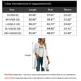 thumbnail image 6 of Cogild Long Open Front Cardigans for Women Comfortable Knitted Layering with Three-Quarter Sleeves Comfort Wear, 6 of 7
