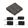 thumbnail image 1 of Unique Bargains Tissu de Remplacement pour Chaise Gravité, Kit de Réparation avec Cordes, Gris Rhombus, 1 of 8