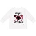 thumbnail image 3 of Inktastic Valentine's Day Mimi's Lovebug Boys or Girls Long Sleeve Toddler T-Shirt, 3 of 5