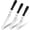 Set of 3(6/8/10In Blade), variant on Spatulas Offset Spatula Stainless Steel Cake Decorating Spatulas Set 6Inch Blades Professional Angled Cake Spatula Plastic Frosting Handle for Home Kitchen or Bakery