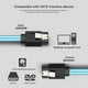 thumbnail image 5 of Juego de 6 cables de datos SATA III SAS para servidor SATA de 7 pines a SATA de 7 pines (0,5 m), 5 of 6