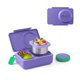 thumbnail image 1 of Omie OmieBox UP Bento Box para niños, lonchera aislada, tarro térmico de alimentos aislado al vacío a prueba de fugas, bolsa de hielo más fría, 2, 1 of 9