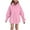 Pink, variant on Chbgutlmr Baby Clothes Oversized Sweatshirts Kids Boy Girl Lightfleece Lined Warm Fall Winter Hoodies
