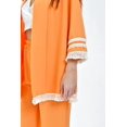 thumbnail image 4 of Conjunto de 2 piezas ribete flecos Roman Fashion /Juvenil. 0695-0696 (Naranja) naranja CH, 4 of 8