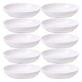 thumbnail image 3 of LEORX 10Pcs Set Paint Dish Tray for Calligraphy Practice in White Material, 3 of 7