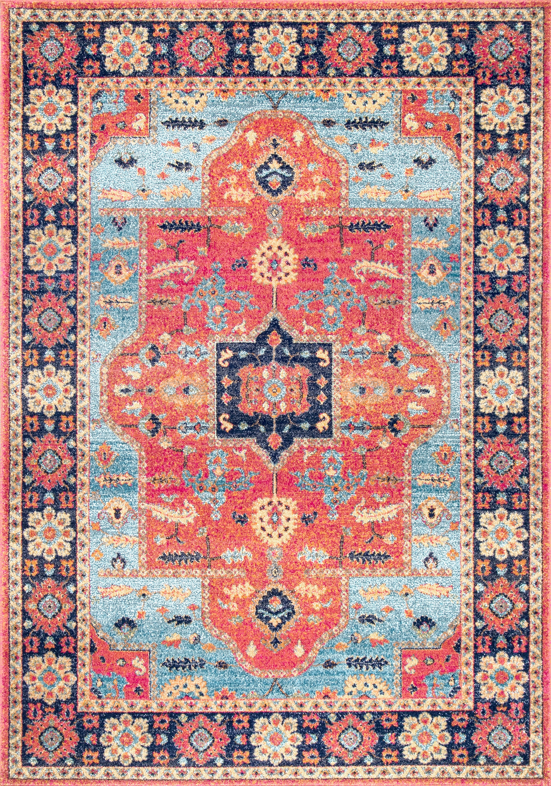 nuLOOM Tenesha Tribal Medallion Area Rug or Runner