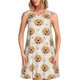 thumbnail image 1 of Disketp Labrador Retriever Dog para Vestido sin Mangas para Mujeres, Vestidos de Verano para Mujeres, Casual y Holgado para la Playa, 1 of 7