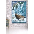thumbnail image 3 of Kenai Fjords National Park, Alaska, Seals and Ice Shelf (36x54 Giclee Gallery Art Print, Vivid Textured Wall Decor), 3 of 3