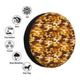 thumbnail image 4 of Naloa Desert Camouflage PVC Leather Spare Tire Wheel Cover for Car Truck SUV Camper Trailer Universal Fit many size17 inch, 4 of 6