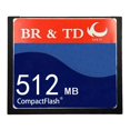 thumbnail image 1 of Tarjeta De Memoria Compact Flash Br&Td Tarjeta De Cámara Original (512 Mb), 1 of 1