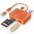 thumbnail image 1 of Lector de tarjetas SD SZHAIYIJIN 5 en 1 USB-C con doble USB-A, 1 of 8
