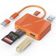thumbnail image 1 of Lector de tarjetas SD SZHAIYIJIN 5 en 1 USB-C con doble USB-A, 1 of 8