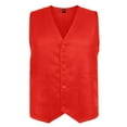 thumbnail image 5 of TOPTIE 5 Pack Unisex Work Vest Button Up Vest Volunteer Activity Supermarket Uniform-Red-M, 5 of 7