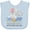 AE-Light Blue, variant on Inktastic My Grandma Loves Me to the Moon and Back Elephant Family Boys or Girls Baby Bib
