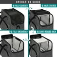 thumbnail image 5 of PetAmi Small Dog Purse Carrier, Soft-Sided Pet Carrier Bag with Pockets, Portable Medium Dog Puppy Large Cat Travel Handbag Tote, Airline Approved Breathable Mesh, Poop Dispenser Sherpa Bed, Dark Gray, 5 of 7