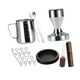 thumbnail image 5 of Kit de accesorios de espresso jarra de espuma, cuchara de café, acero inoxidable, manipulador de café 51 mm de manipulación de café espresso para bar, 5 of 9