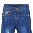 thumbnail image 6 of Spring And Summer Children's Boy's Basic Casual Solid Full Length Pants Jeans, 6 of 7