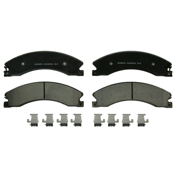 Disc Brake Pad Set Fits select: 2011-2019 CHEVROLET SILVERADO, 2011-2019 GMC SIERRA