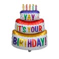 thumbnail image 1 of CSChome Aluminum Foil Balloon Birthday Party Balloons: DIY Scene Layout, Various Styles, Birthday Cake Inflatable Toy, Decoration, Creative Inflatable Cartoon, 1 of 7