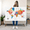 Let's Travel III Push Pin World Map, variant on Elephant Stock Adventure Awaits Vi Push Pin World Map Wall Art - Map Canvas Art - 12" x 8"