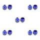 thumbnail image 3 of Speravity 1 par de horquilla delantera universal, copa anticolisión, protección contra caídas, deslizador a prueba de arañazos, protectores de choque, Azul 5piezas Speravity CBP185725, 3 of 4