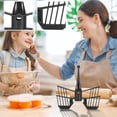 thumbnail image 3 of Butterfly Whisk Attachment for Mixers, Food Grade Egg Beater Replacement Part for Whipping Cream & Eggs, Kitchen Tool Accessory for Baking & Cooking Black, 3 of 5