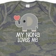 thumbnail image 4 of Inktastic My Nona Loves Me Grandchild Boys or Girls Baby Bodysuit, 4 of 5