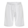 thumbnail image 4 of Gym Shorts Men Qiggri Men's Loose Straight Beach Medium Pants Casual Sports Five Point Pants, 4 of 7