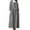 Grey, variant on Conairie Maxi Dresses for Women Solid Color Crew Neck Loose Fashion Long Sleeve A-Line Dress Soft Lounge Long Swing Dress Grey L