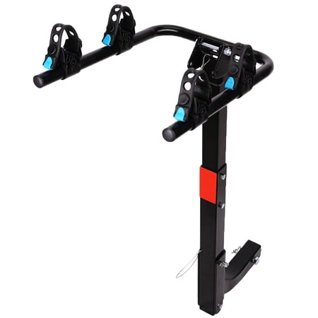 Leader Accessories 2-Bike Bicycle Hitch Mount Carrier Rack Heavy Duty for Cars, Trucks