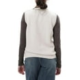 thumbnail image 2 of Amazhiyu Womens 100% Wool Sweater Vest Sleeveless V Neck Sweaters Knitted Ribbed Pullover Tops, 2 of 6