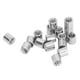 thumbnail image 4 of 50 Uds tuerca de acoplamiento de acero inoxidable M5 tuerca de conector de varilla redonda hilo femenino para conexión, 4 of 5