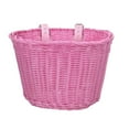 thumbnail image 2 of Cesta de bicicleta para niños Kusrkot cesta tejida a mano Rosa, 2 of 8