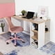 thumbnail image 5 of Escritorio para computadora FurnitureR BRENTON con estante de ALMACENAMIENTO, 5 of 8