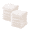 White, variant on chocrria Baby Muslin Washcloths and Burp Cloths, Soft Absorbent Towels for Newborns, 10 Pack, 12x12 Inches, White