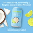 thumbnail image 5 of (3 pack) bettergoods Coconut Lime Flavored Sparkling Water, 12 fl oz, 8 Cans, 5 of 12