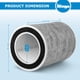 thumbnail image 3 of Filtro purificador de aire iSingo HP201/HP202/HP302/HC502 para Shark, 3 of 7