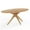 Natural Oak Top___Natural Base, variant on Inmod Starburst Oval Coffee Table
