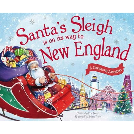 New Sleigh - Santa’s Sleigh Is on Its Way to New England
