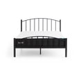 thumbnail image 2 of Rest Haven Hartford Metal King Platform Bed, Black, 2 of 13