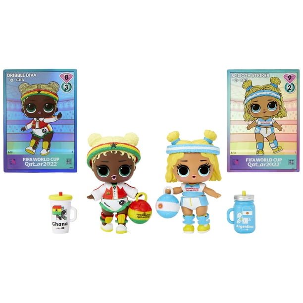 【特別送料無料！】 L.O.L. Surprise! X FIFA World Cup Qatar 2022 Dolls with 7 きせかえ人形・ハウス