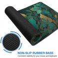 thumbnail image 5 of Green Palm Large Leaves Mouse Mat, Rectangle Large Non-Slip Rubber Gaming Mouse Pad with Stitched Edges, Office Mouse Pad for Women Men Kids, 31.5x11.8in, 5 of 7