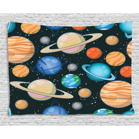 Galaxy Tapestry Cute Galaxy Space Art Solar System Planets Mars