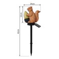 thumbnail image 4 of Garden Solar Lights Resin Squirrel Figure Lights Landscape Light for Garden Gloria Luces de estaca, 4 of 9