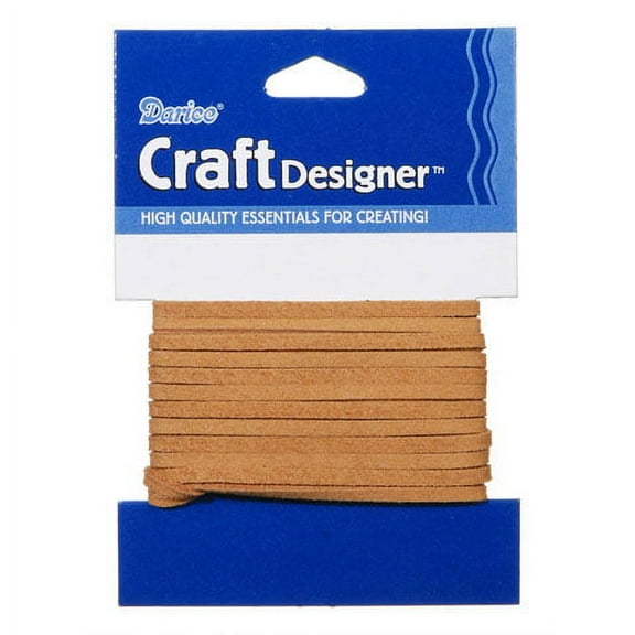 Sueded Cord Beige 3Mm 3Yd