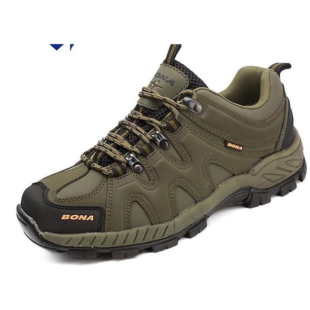 Zapatos de senderismo de estilo clásico para hombre, zapatos deportivos con cordones para hombre, zapatillas de senderismo para correr al aire libre, envío gratis rápido