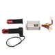 thumbnail image 2 of Controlador de velocidad de motor de CC de aleación de aluminio de 36 V y 1000 W con acelerador de empuñadura giratoria para bicicletas eléctricas, triciclos y motocicletas - Kit de, 2 of 8