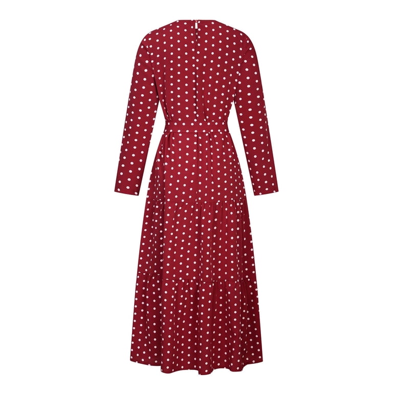 knee length dresses for ladies Long Pleated Plus-Size Formal Dress with Long Sleeves– PromGirl
