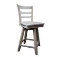 thumbnail image 5 of BingLTD - Bandy Counter Swivel Stool 24" Seating Height – Unfinished (SW2402-RW-UNF), 5 of 6